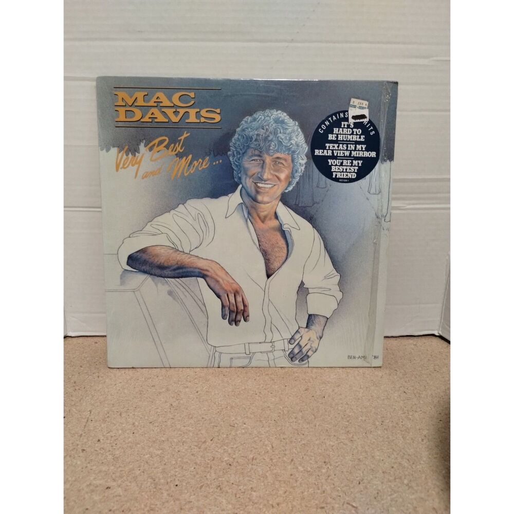 Mac Davis - VERY BEST And More - Casablanca 822 638-1 M-1 1984 Lp